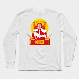 Kendo Fighters Logo Long Sleeve T-Shirt